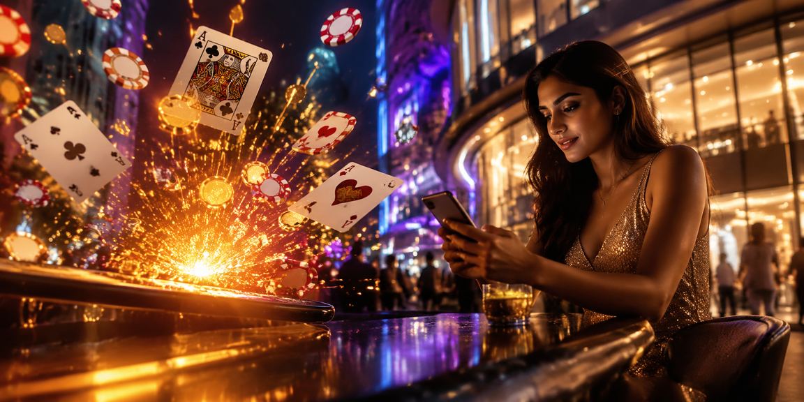 Responsible gaming awareness neon sign in India