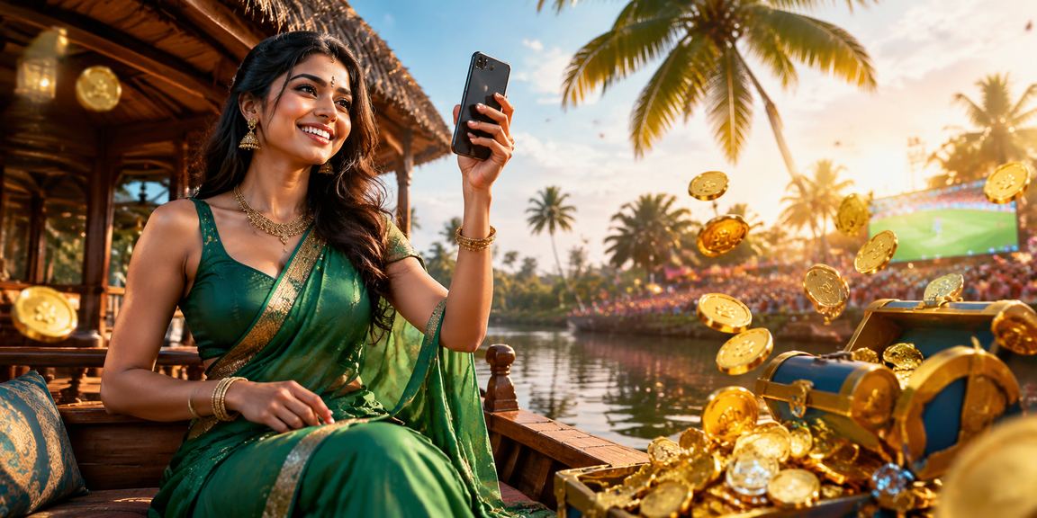 Indian player registering on mobile device with bonus